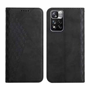 For Xiaomi Redmi Note 11 Pro 5G Skin Feel Magnetic Leather Phone Case(Black)
