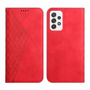 For Samsung Galaxy A53 5G Skin Feel Magnetic Leather Phone Case(Red)