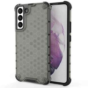 For Samsung Galaxy S22+ 5G Honeycomb PC + TPU Phone Case(Black)