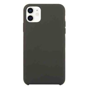 For iPhone 12 mini Solid Silicone Phone Case (Cocoa)