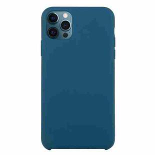 For iPhone 12 / 12 Pro Solid Silicone Phone Case(Xingyu Blue)