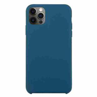 For iPhone 12 Pro Max Solid Silicone Phone Case(Xingyu Blue)