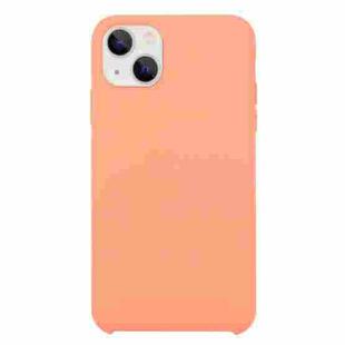 For iPhone 13 mini Solid Silicone Phone Case (Begonia)