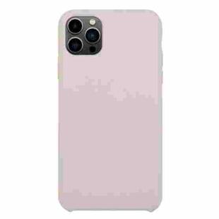 For iPhone 13 Pro Solid Silicone Phone Case (Lavender Purple)