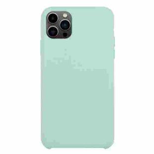 For iPhone 13 Pro Solid Silicone Phone Case (Emerald Green)