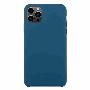 For iPhone 13 Pro Max Solid Silicone Phone Case (Xingyu Blue)