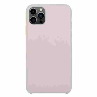 For iPhone 13 Pro Max Solid Silicone Phone Case (Lavender Purple)
