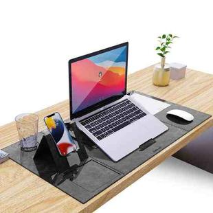 Multifunctional Foldable Phone Bracket Tablet Holder Table Mat(Dark Grey)