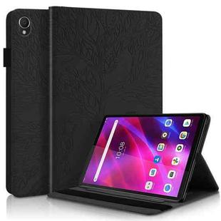 For Lenovo Tab K10 Life Tree Series Leather Tablet Case(Black)