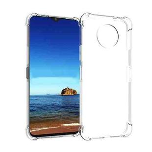 For Nokia G50 5G Shockproof Non-slip Thickening TPU Phone Case(Transparent)
