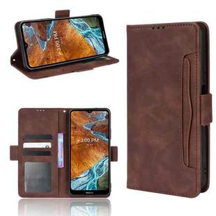 For Nokia G300 Skin Feel Calf Pattern Leather Phone Case(Brown)