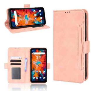 For UMIDIGI BISON X10 Skin Feel Calf Pattern Leather Phone Case(Pink)