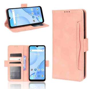 For UMIDIGI Power 5S Skin Feel Calf Pattern Leather Phone Case(Pink)