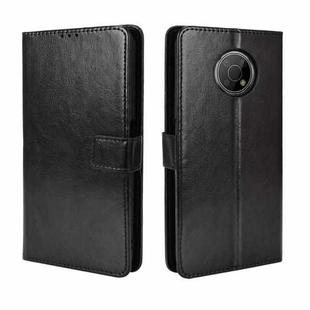 For Nokia G300 Retro Crazy Horse Texture Leather Phone Case(Black)