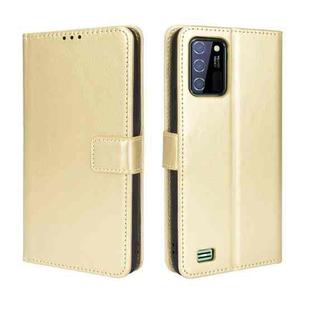 For Oukitel C25 Retro Crazy Horse Texture Leather Phone Case(Gold)