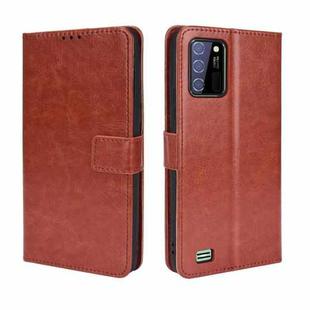 For Oukitel C25 Retro Crazy Horse Texture Leather Phone Case(Brown)