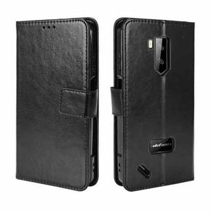 For Ulefone Armor X9 Retro Crazy Horse Texture Leather Phone Case(Black)
