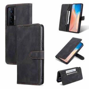 For vivo X70 Pro AZNS Dream II Skin Feel Horizontal Flip Leather Case(Black)