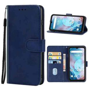 Leather Phone Case For UMIDIGI Bison X10G / X10G NFC(Blue)