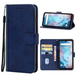 Leather Phone Case For UMIDIGI Bison X10S / X10S NFC(Blue)
