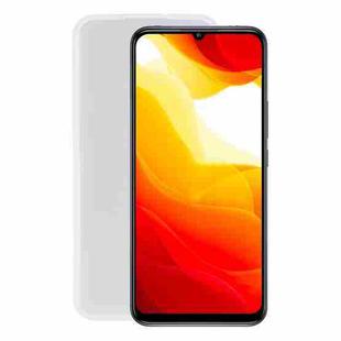 TPU Phone Case For Xiaomi Mi 10 Lite 5G(Pudding Transparent White)