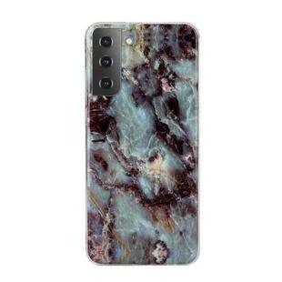 For Samsung Galaxy S22 5G Marble Pattern Soft TPU Phone Case(Brown)