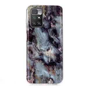 For Xiaomi Redmi 10 Marble Pattern Soft TPU Phone Case(Brown)