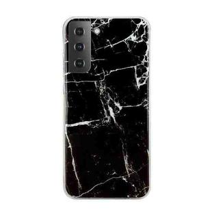 For Samsung Galaxy S22 5G Marble Pattern Soft TPU Phone Case(Black)