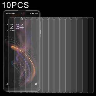 10 PCS 0.26mm 9H 2.5D Tempered Glass Film For Sharp Aquos R5G