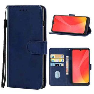 Leather Phone Case For TCL L10 Pro(Blue)