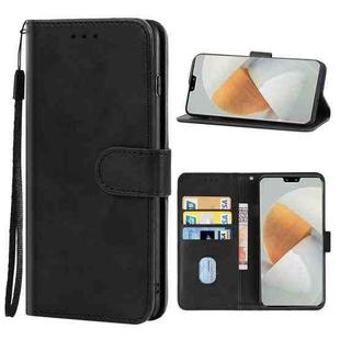 Leather Phone Case For vivo S12 5G / V23 5G(Black)