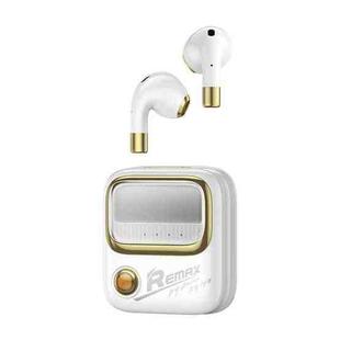REMAX TWS-38 Yosee Series True Wireless Music Call Bluetooth Earphone(White)