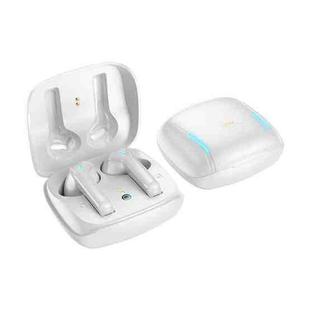 REMAX TWS-40 True Wireless Music Gaming Bluetooth Earphone(White)