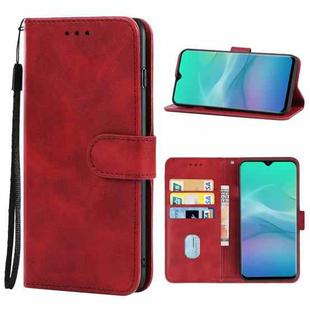 Leather Phone Case For Blackview A60 Plus(Red)