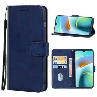 Leather Phone Case For CUBOT J8(Blue)
