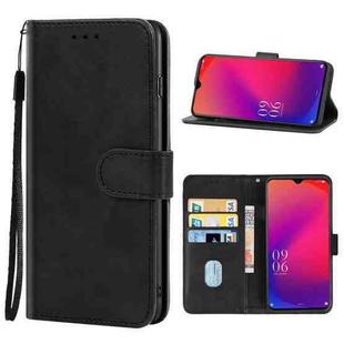 Leather Phone Case For Doogee X95 Pro(Black)