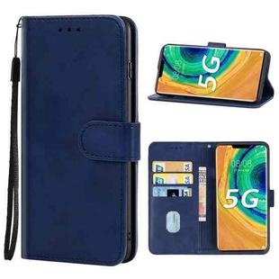 Leather Phone Case For Huawei Mate 30E Pro 5G(Blue)