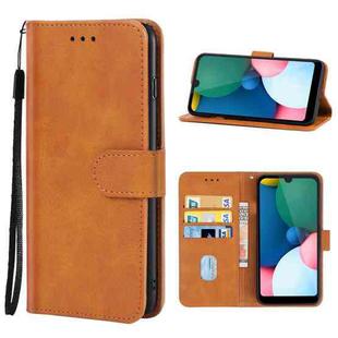 Leather Phone Case For LG Fortune 3(Brown)