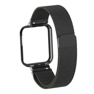 For Xiaomi Mi Watch Lite / Redmi Watch Milanese Magnetic Metal Watchband(Black)