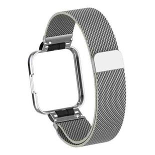 For Xiaomi Redmi Watch 2 Milanese Magnetic Metal Watchband(Silver)