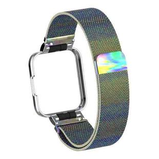 For Xiaomi Redmi Watch 2 Milanese Magnetic Metal Watchband(Colorful)