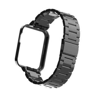 For Xiaomi Mi Watch Lite / Redmi Watch Three-Bead Metal Watchband(Black)