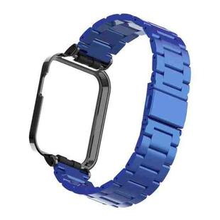 For Xiaomi Mi Watch Lite / Redmi Watch Three-Bead Metal Watchband(Blue)