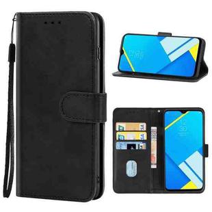 Leather Phone Case For OPPO Realme C2s(Black)