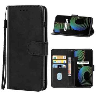 Leather Phone Case For OPPO Realme Narzo 10A(Black)