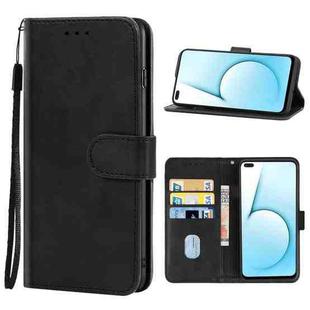 Leather Phone Case For OPPO Realme X50T(Black)