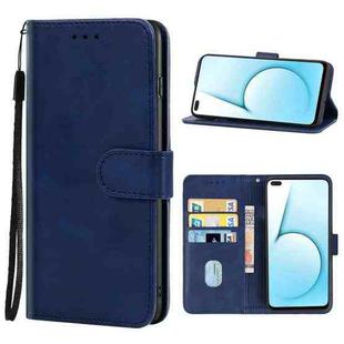 Leather Phone Case For OPPO Realme X50T(Blue)