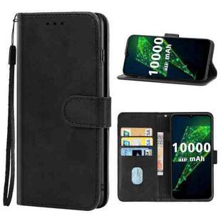 Leather Phone Case For OUKITEL K15 Plus(Black)