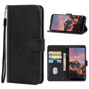 Leather Phone Case For Ulefone Armor X5 Pro(Black)