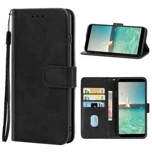 Leather Phone Case For Ulefone Armor X9 Pro(Black)